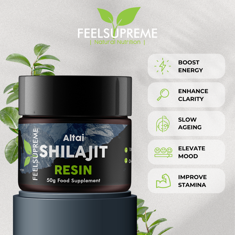 Altai Shilajit Resin | 50 g | 80+ Spurenelemente