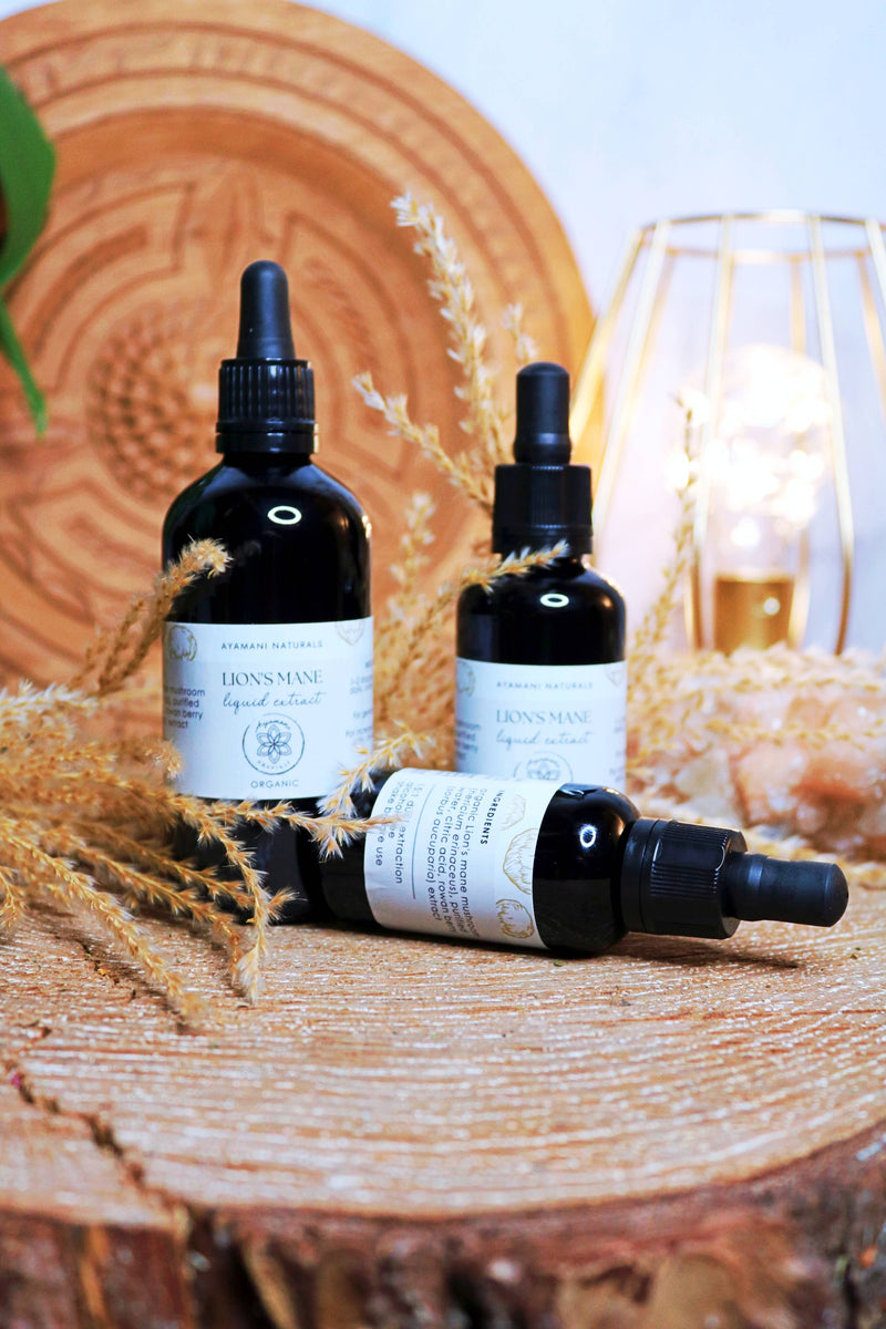 Ayamani Naturals - Lion's Mane 15:1 Flüssigextrakt alkoholfrei | BIO