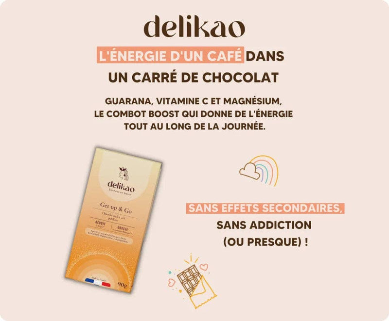 Get up&amp;Go- Chocolate Energy and Vitality - Sparkling Milk 40%