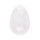 Yoni small white quartz egg