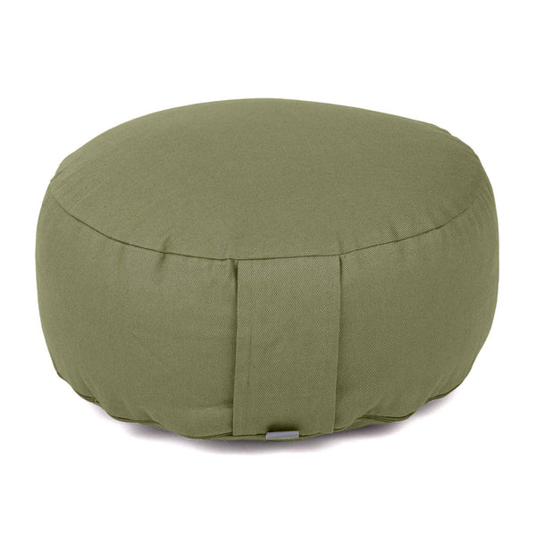 Meditation cushion RONDO ECO spelt loden green