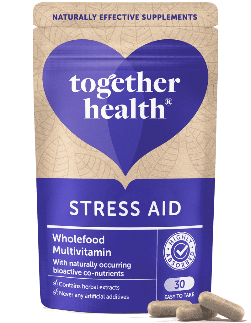 Stress Aid — Stress Relief Stress Supplement — 30 Capsules