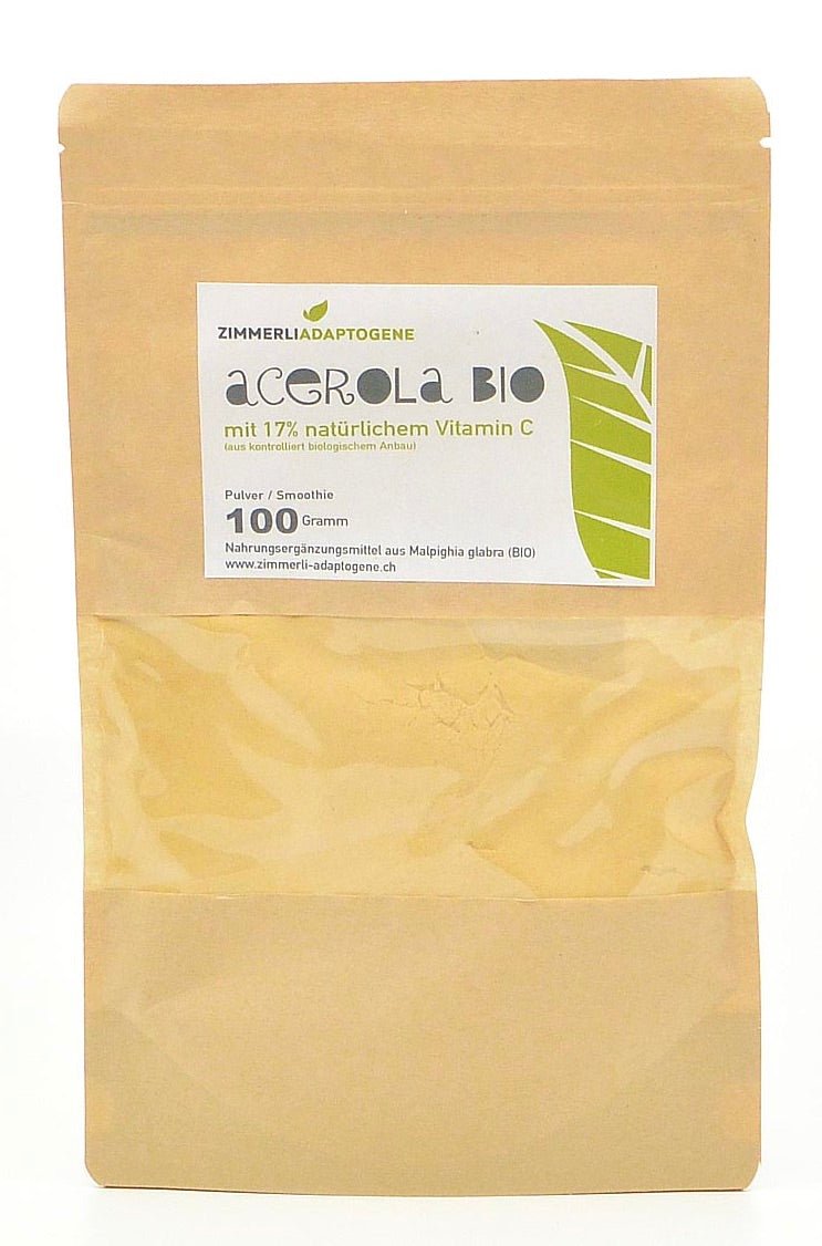 Acerola Pulver Bio 100g - Mana Kendra GmbH