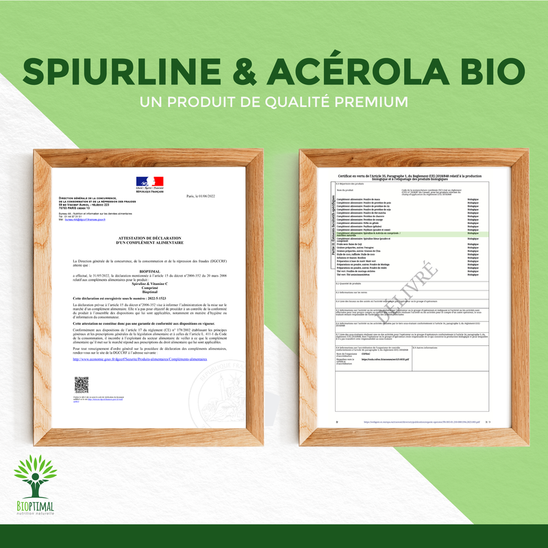 Bio-Spirulina und Vitamin C – In Tablettenform für mehr Energie und Wohlbefinden