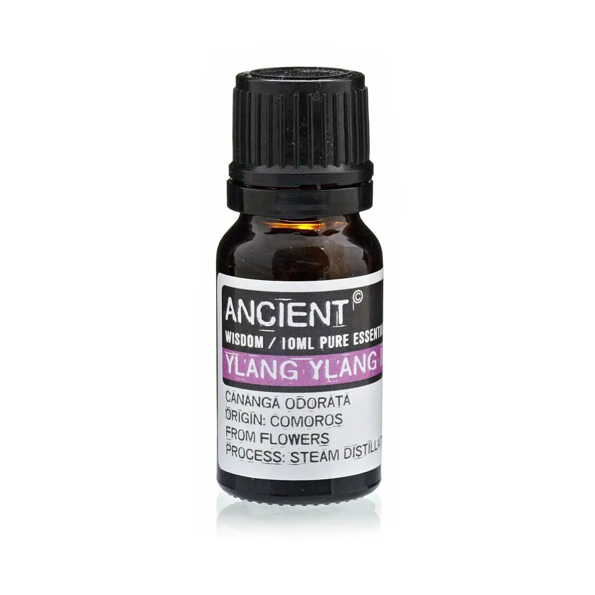 Ätherisches Ylang-Ylang-I-Öl in 10 ml Flasche, AW Artisan, bernsteinfarbenes Ätherisches Öl in dunkler Flasche
