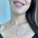 Pendentif « Prêtresse » en pierre de lune et pendentif pierre de lune en argent 925 – célébrez votre puissance féminine