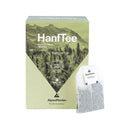 AlpenPionier Hanf-Tee in Bio-Kräutertee mit Schweizer Knospen, naturbelassen und im Glas verpackt.