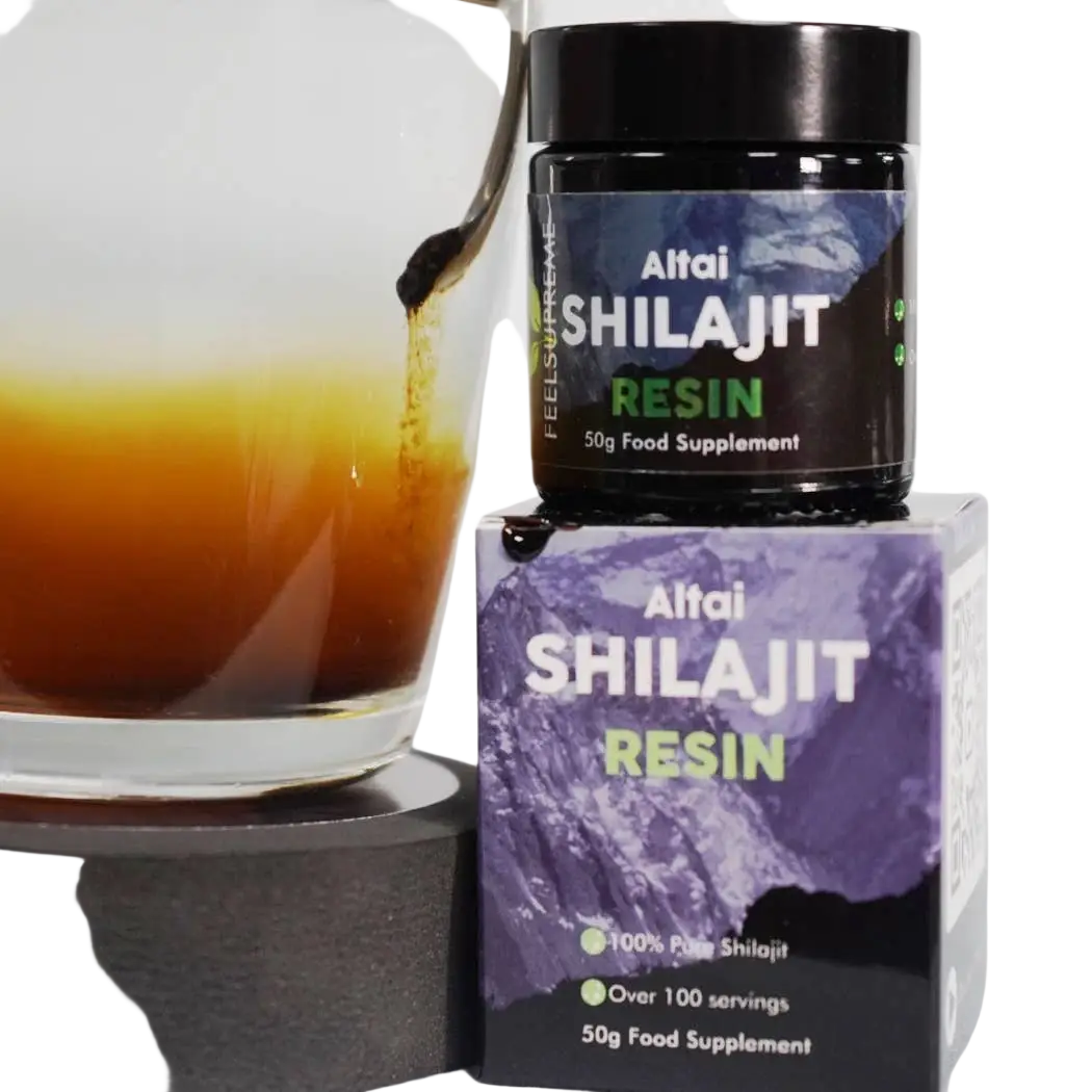 Altai Shilajit Resin 50 g in Glasdose