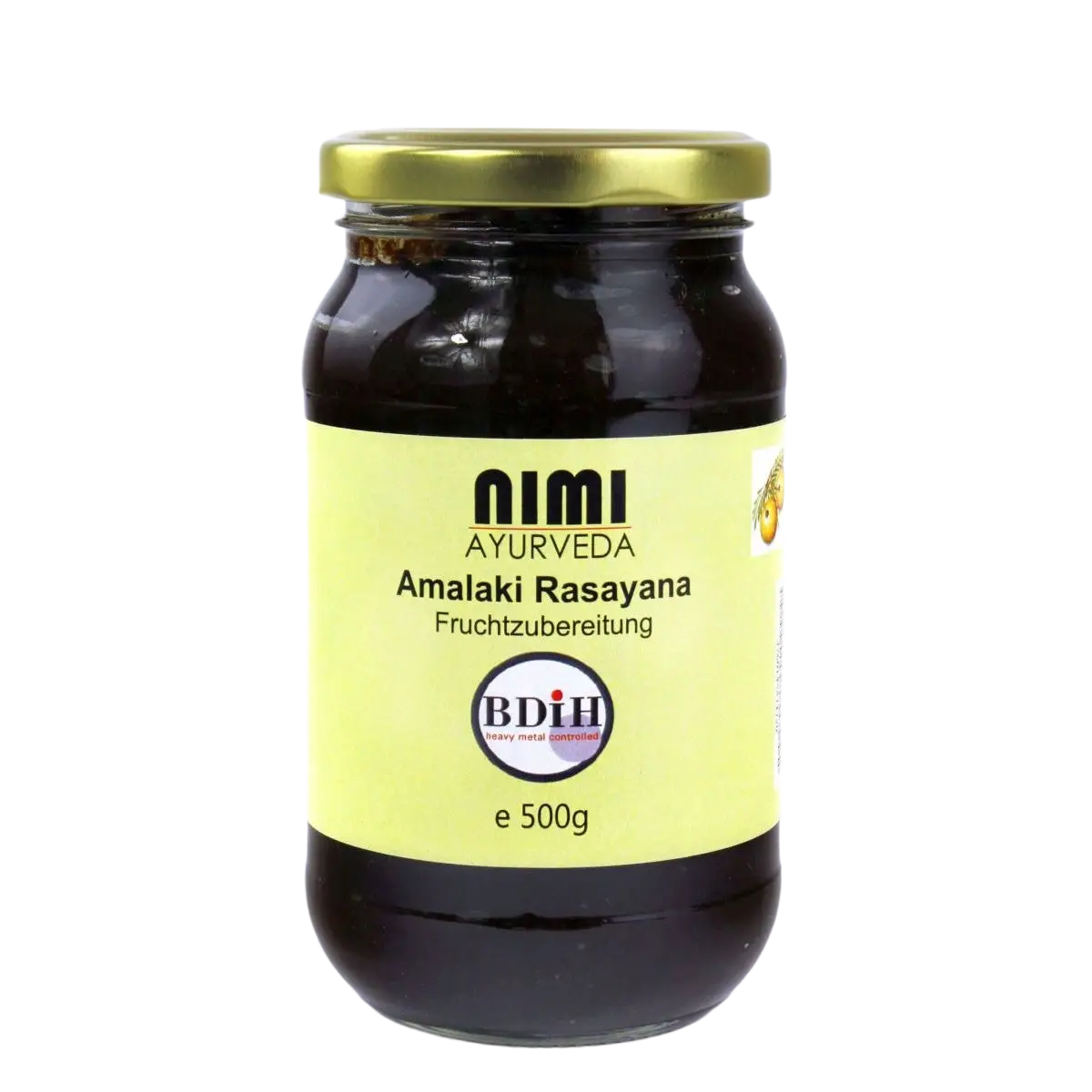 Amalaki Rasayana Fruchtpaste von AHG, 500 g, Ayurvedischer Brotaufstrich mit Vitamin C für Vitalität und Balance