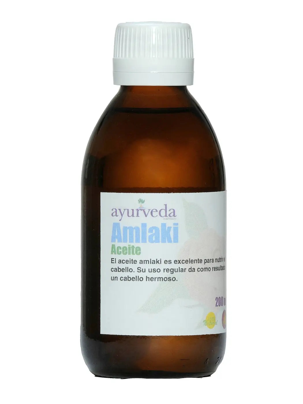 Amlaki-Öl von Ayurveda Auténtico, traditionelles Haaröl mit natürlichem Vitamin C in 200 ml Flasche, für gesundes Haar.