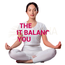 Weiße baumwoll-yoga-outfit neben harmonify ananas feminine hochwertige probiotika für weibliche intimbalance sanft