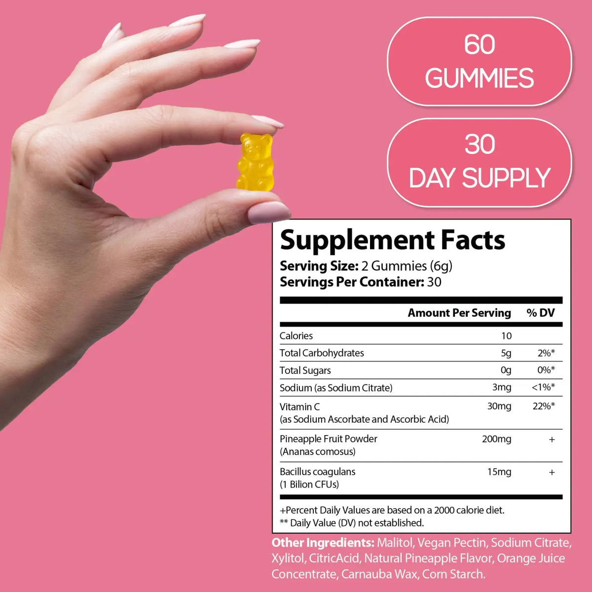 Ananas Feminine Gummies, Gummies