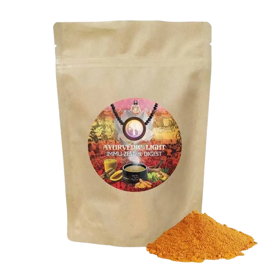 Ancient Purity Ayurvedisches Licht Nahrungsergänzungsmittel mit Immu-Zest und Verdauungs-Mischung, natürliche Gesundheitsformel
