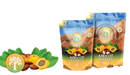 Ancient Purity Bittere Aprikosenkerne in 250 g Packung, Nüsse & Samen, Nahaufnahme der Kerne in der Verpackung