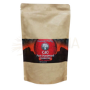 Braune wiederverschließbare pouch mit ancient purity c60 reine hartholzkohle pure hardwood charcoal kapseln nach internationalen gmp standards