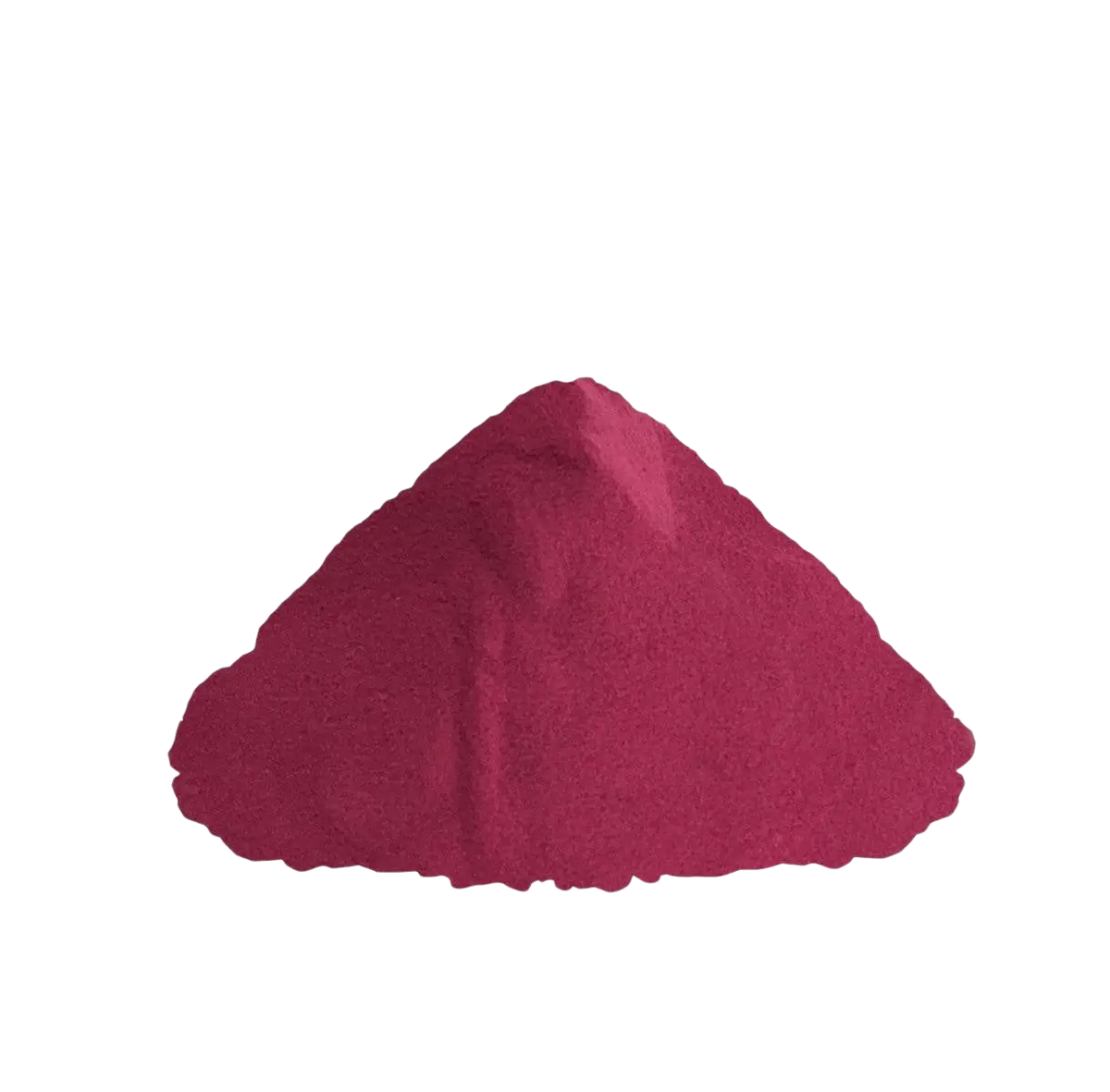 Ancient Purity Drachenfruchtpulver mit pinker Pitaya, nährstoffreiches Nahrungsergänzungsmittel, Nahaufnahme des Pulvers in einer Schale
