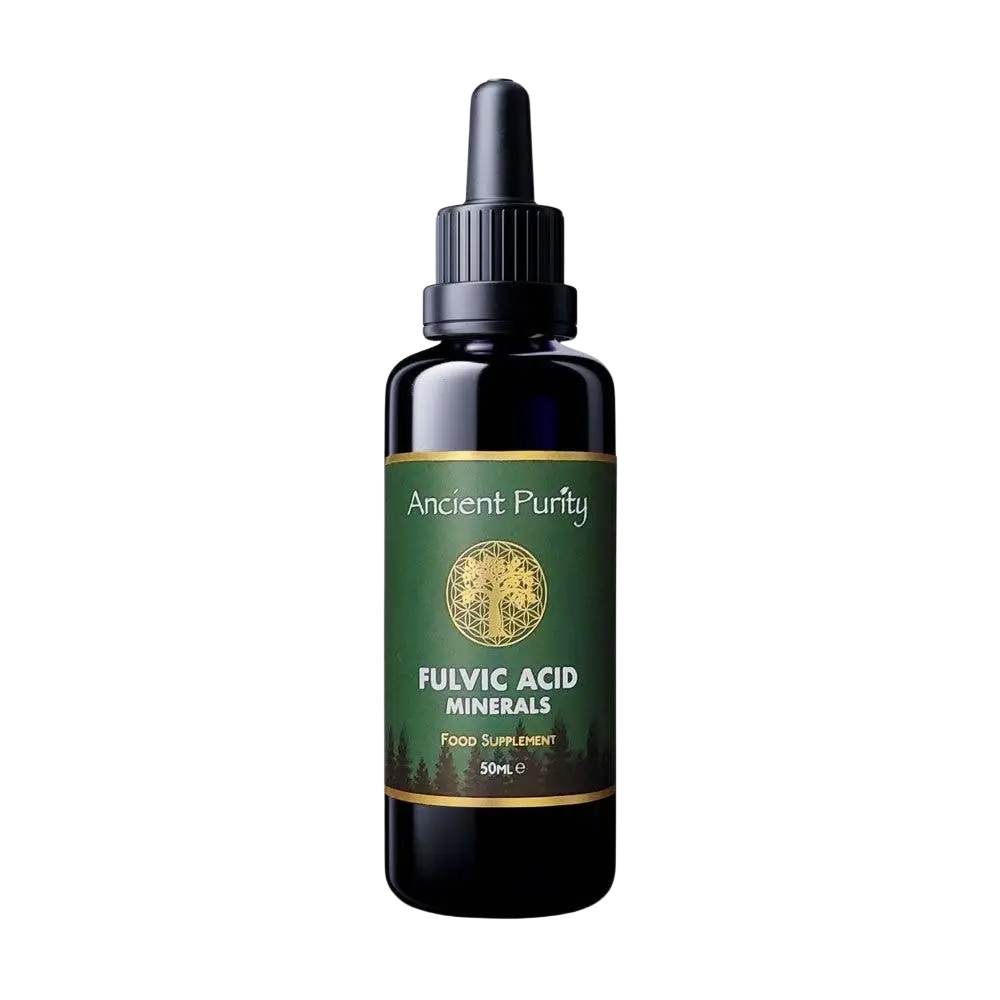 Ancient Purity Fulvinsäure-Mineralien Nahrungsergänzungsmittel in 50 ml Flasche, natürliche Mineralien und Fulvinsäure.