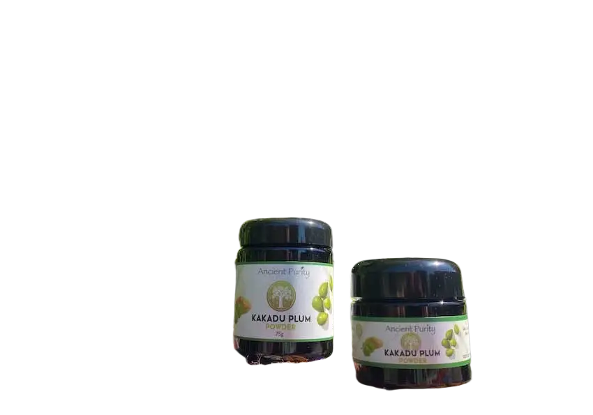 Ancient Purity Kakadu-Pflaumen Pulver, australisches Superfood mit natürlichem Vitamin C, 75 g Nahrungsergänzungsmittel in Pulverform