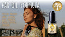 Ancient Purity Ohröl-Formel 30ml mit Königskerze, Oregano und Olive zur Ohrenpflege, Flasche auf weißem Hintergrund