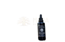 Schwarze glasflasche mit schwarzem tropfverschluss und weißer aufschrift ancient purity lugols jodlösung ursprüngliche formel gegen jodmangel