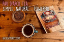 Ancient Purity Pau d'Arco Nahrungsergänzung, 180g, braune Rinde, unterstützt Mitochondrien, NAD+ und braunes Fett.