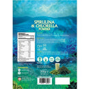 Ancient Purity Spirulina und Chlorella Pulver in 300g Dose, Bioqualität, nährstoffreiches Nahrungsergänzungsmittel in grünem Pulver
