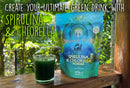 Ancient Purity Spirulina & Chlorella Pulver in 300g Bioqualität, grünes Nahrungsergänzungsmittel in Pulverform.