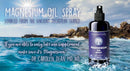 Magnesiumöl Spray von Ancient Purity in 200 ml Flasche, transdermal zur schnellen Magnesiumaufnahme, Nahrungsergänzung