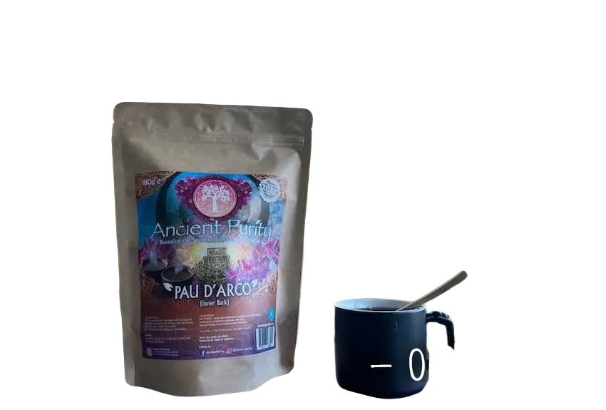 Ancient Purity Pau d'Arco Innere Rinde Nahrungsergänzung, 180g, für Mitochondrien, NAD+ und braunes Fett, natürliche Unterstützung