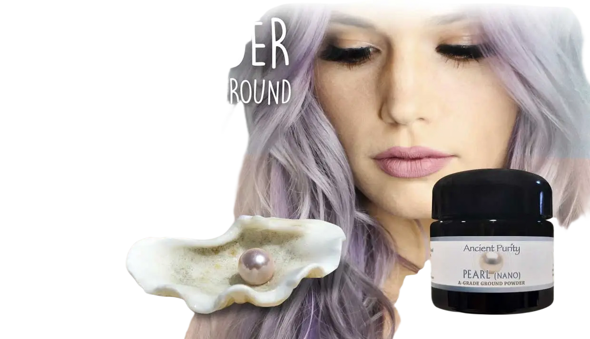 Ancient Purity Perlenpulver 50g, Nahrungsergänzungsmittel mit Nano A Qualität, feines Pulver in einer transparenten Verpackung
