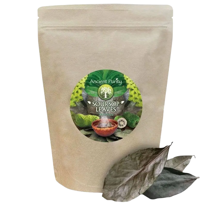 Ancient Purity Soursop-Blätter Tee, 20g, trockene Blätter in verschließbarer Verpackung, natürliche Heilpflanze, traditioneller Tee