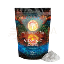 Ancient purity vitamin c pulver pharmazeutische qualität mit 300 g ascorbinsäure in kosmischer wiederverschließbarer tasche