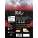 Ancient purity pulver fein zeolith pulver in 350 g schwarz-roter verpackung mit feiner körnung unter 25 mikron