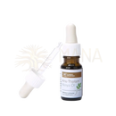 Braune glasflasche mit weißem tropfverschluss und etikett anu thailam nasya oil von classic ayurveda abhyaraj nasalöl organisches 5ml öl