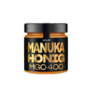 Himmlischer ANUK Manuka-Honig MGO400+ in Glas, cremige Textur, hochwertiger Honig aus Neuseeland, natürlicher Süßstoff