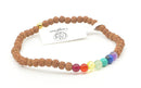 Armband Rudraksha & 7 Chakra - Mana Kendra GmbH