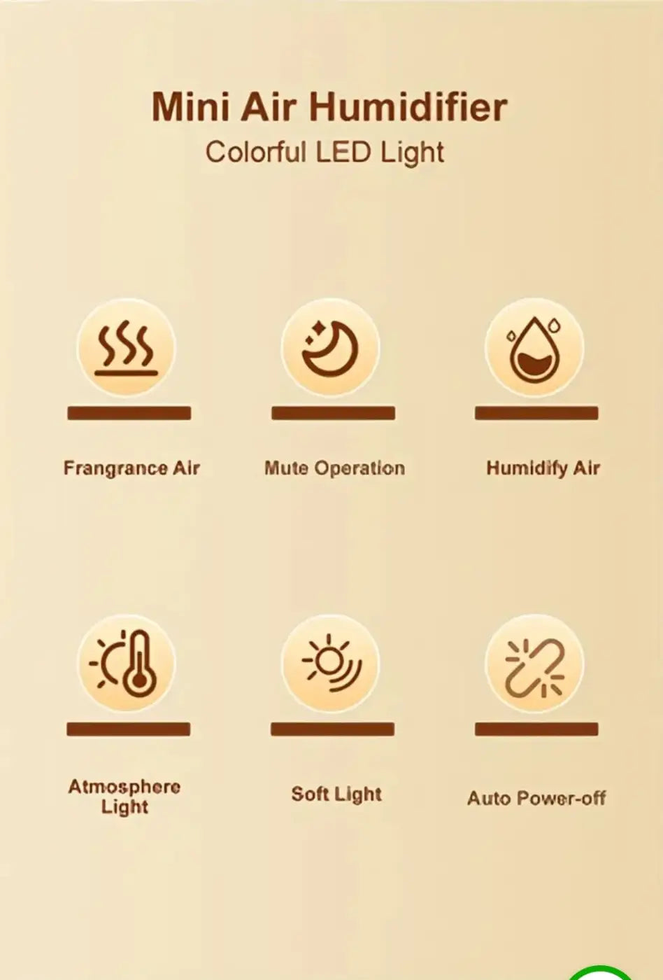 Brauner Aroma-Diffusor und Vernebler für Räucherwaren, handlich und stilvoll, von Mana Kendra GmbH.