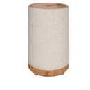 Brauner Aroma Diffusor und Vernebler für Räucherwaren, zylindrisches Design von Mana Kendra GmbH, ideal für Duftzerstäuber