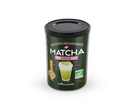 Eine 150g-Dose Aromandise Bio-Instant-Matcha-Coco-Getränk.