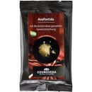 Schwarzer beutel mit bio asafoetida 10g gemahlen mit bockshornklee von cosmoveda als asafoetida 10g ground