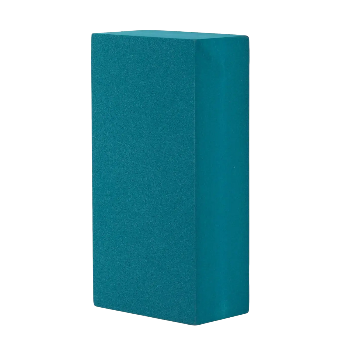 Bodynova Asana Brick aus EVA-Hartschaum in Petrol, Yogazubehör für Yoga-Übungen und Dehnungen, strapazierfähig und bequem.