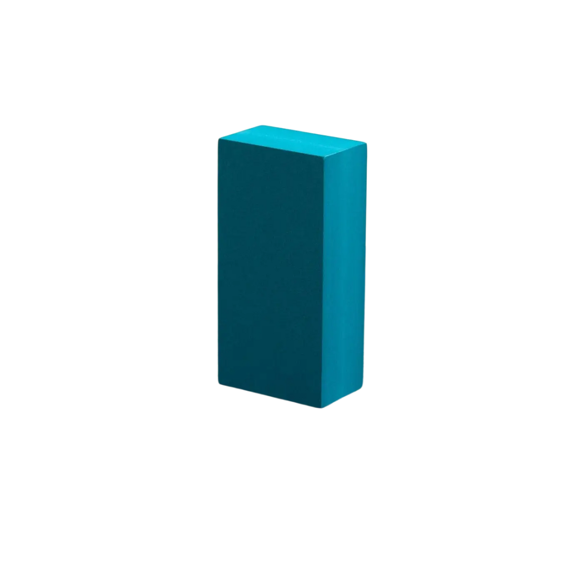 Bodynova Asana Brick Yogazubehör aus EVA-Hartschaum, rechteckiger Yoga Block für Dehnübungen und Flexibilität
