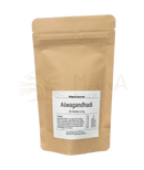 Brauner kraftpapierbeutel mit weißem etikett von nidgards ayurveda ashwagandhadi tablets als traditionelle herbal formula for vitalität und balance im mana shop