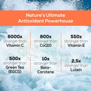 Astaxanthin 12mg weichkapseln mit olivenöl und vitamin e für potente antioxidative unterstützung von haut augen gelenken