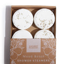 AW Artisan Zen-Duschdampfer mit Badebomben, Stimmungsaufheller, für Entspannung und Wohlbefinden im Badezimmer, Körperpflege.