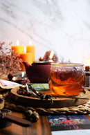 Ayamani Naturals Priesterin Tee mit Lotus-, Beifuss-, Anis- und Kurkuma-Chakra-Mischung in 30g Verpackung, aromatischer Kräutertee