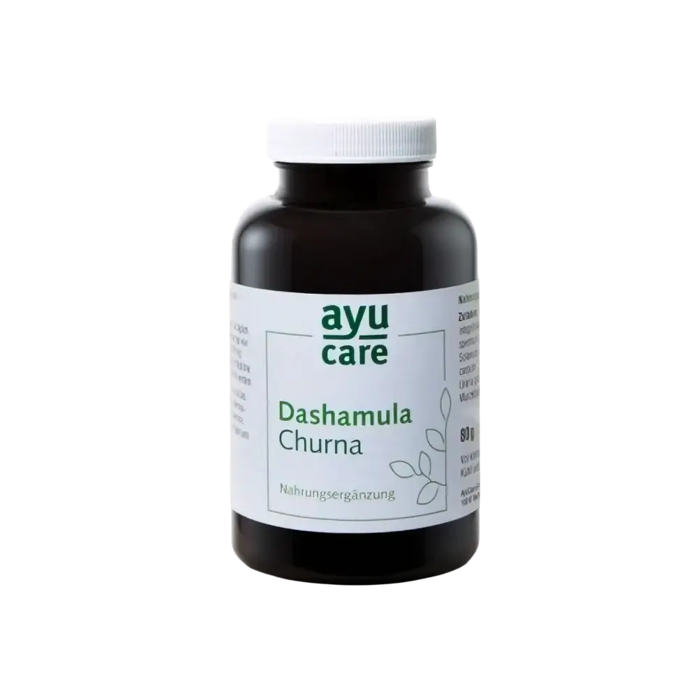 AyuCare Dashamula Churna, traditionelle ayurvedische Kräutermischung mit zehn Wurzeln, in 80 g Verpackung von Maharishi