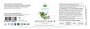 Ayurstone-b 500 mg vegacaps in weiß-grüner flasche mit 60 kapseln basierend auf ayurvedische prinzipien in praktischer tablettenform