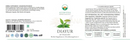 Die ayurveda diayur 500 mg kapseln im mana shop fördern gesunden blutzucker mit grün weißem etikett und oranger blume
