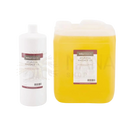 Ayurveda massageöl von welltouch in weißer flasche und gelbem behälter mit sesamöl macadamianussöl und nachtkerze